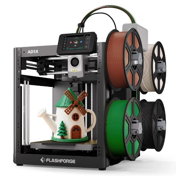 FLASHFORGE AD5X Multi-Color 3D Printer