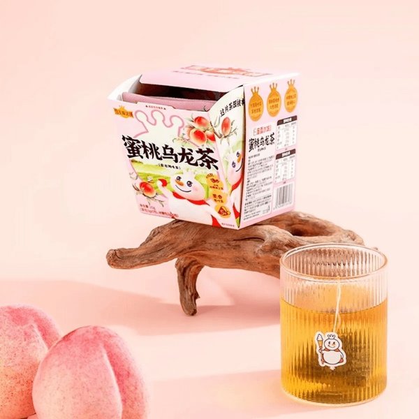 Mixue Peach Oolong Tea Bags 5-Pack