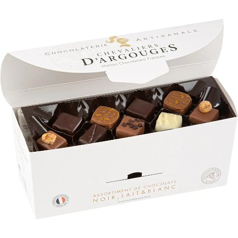 CHEVALIERS D ARGOUGES 黑牛奶巧克力礼盒 355g