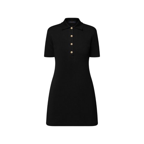 Monogram Cotton Polo Dress