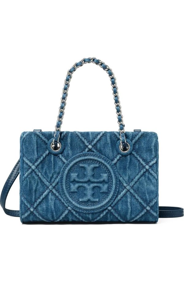 Mini Fleming Denim Tote