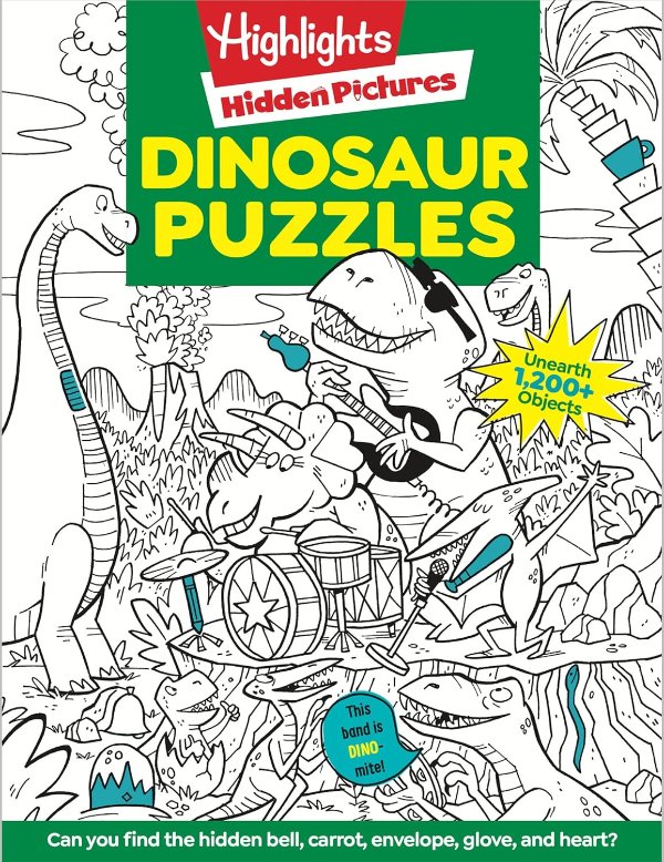 Dinosaur T-rex 儿童恐龙益智书