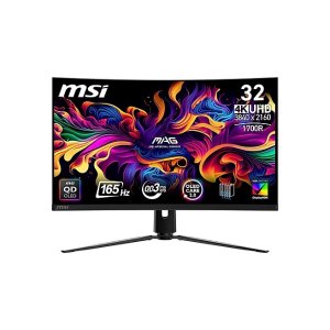 MSI 32英寸 4K 165Hz 曲面游戏显示器