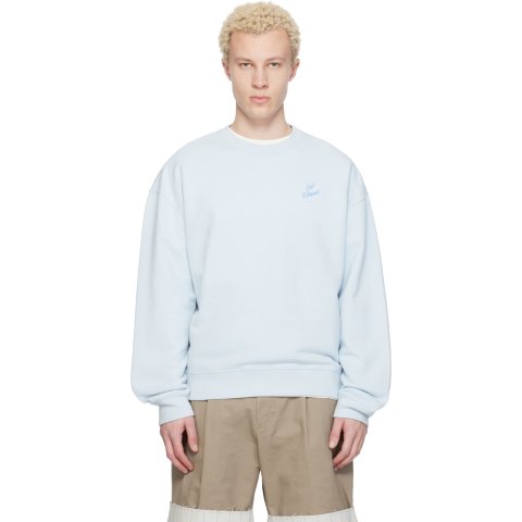 Maison Kitsune Cafe Kitsune Blue Sweatshirt
