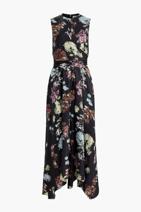  Penny Dress Black Flowers