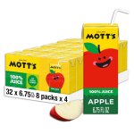 Mott s 苹果汁 6.75盎司 32盒