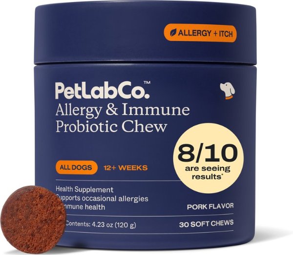 PetLabCo. 益生菌咀嚼片 猪肉味 30片