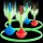 JOYIN Glow in the Dark Lawn Darts Set 4 Pieces