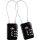 TSA Luggage Combination Lock Black 2-Pack