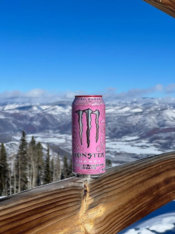 Ultra Strawberry Sugar Free Energy Drink 16oz 15 Pack
