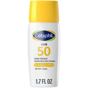 Cetaphil  矿物防晒乳 SPF50 旅行装 1.7盎司