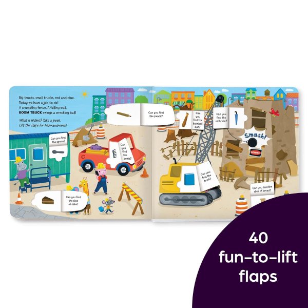 Highlights Construction Site Lift-the-Flap Board Book