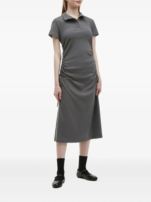 Drawstring Detailing Dress