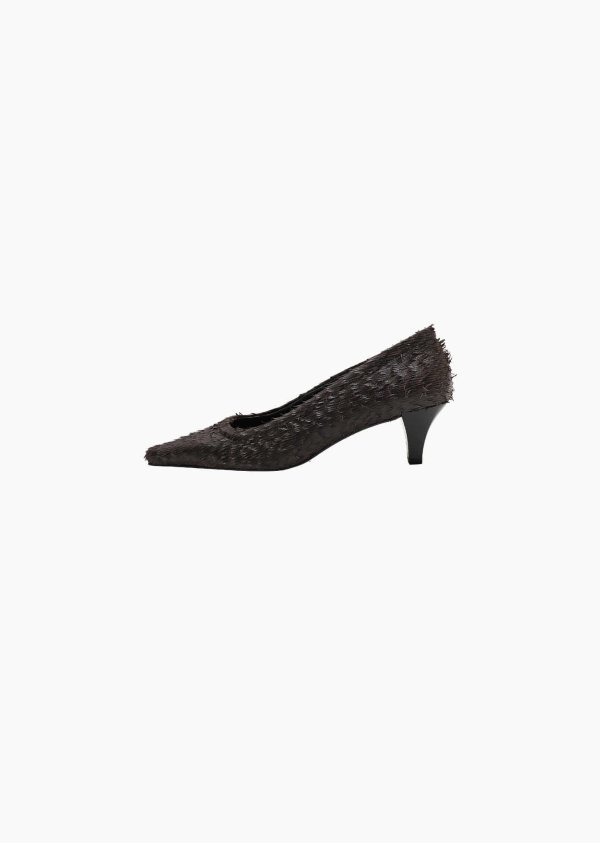 Leslie II Brown Leather Pumps