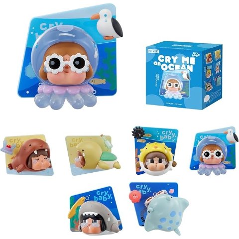 POP MART Crybaby Fridge Magnet Blind Box Single