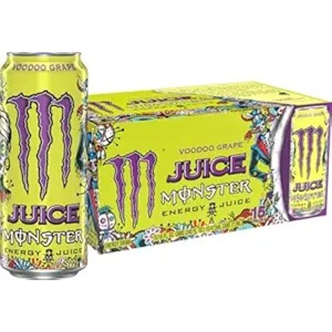 Monster Voodoo Grape Energy Drink 16 Ounce