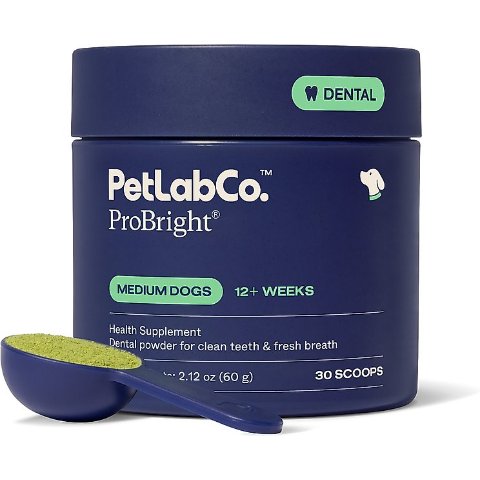 PetLabCo. ProBright Dog Dental Powder Medium