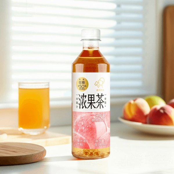 HEYTEA Peach Jin Feng Juice Tea 450ml