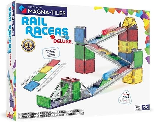  Rail Racers 磁性积木 90件
