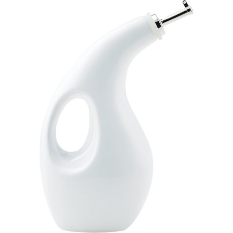 Ceramic EVOO Bottle 24 Ounce White