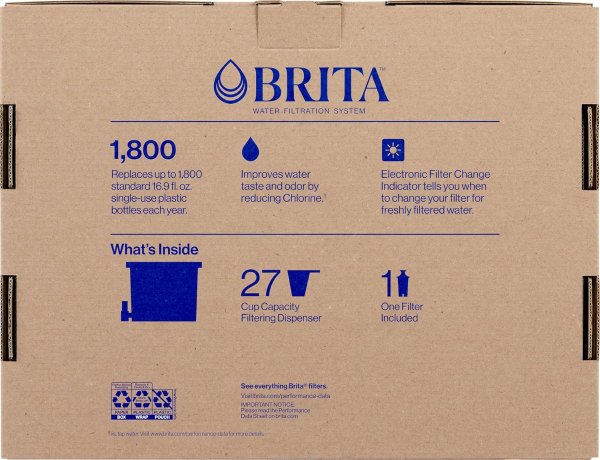 Brita UltraMax Water Dispenser White 27 Cup