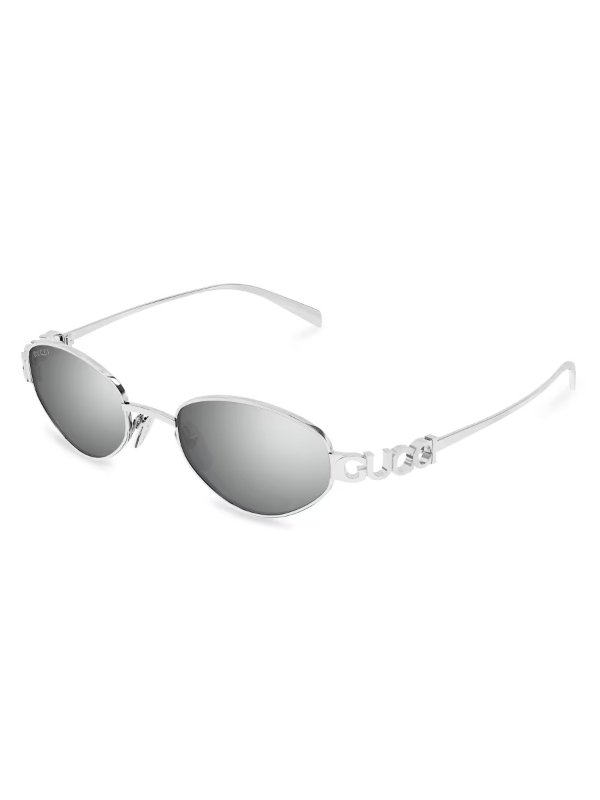 Block Bending Oval Sunglasses 47MM