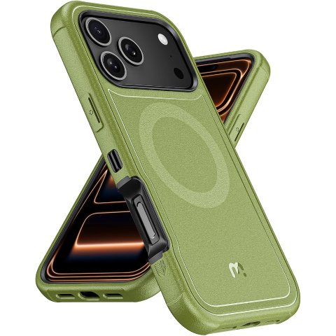 MYBAT PRO iPhone 17 Pro Max Magnetic Case Army Green