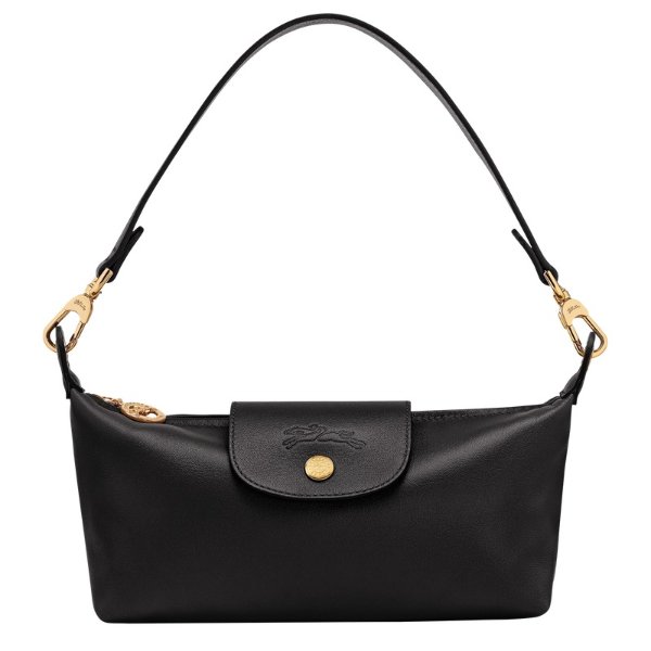  Le Pliage Xtra S Leather Black Shoulder Bag