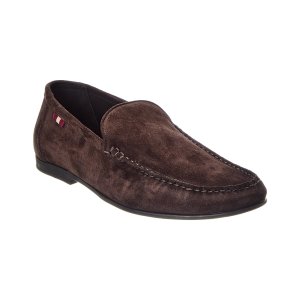Bally Craxon 麂皮乐福鞋