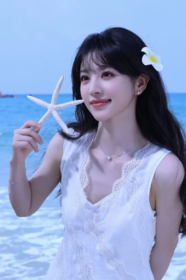 蕾丝连衣裙 田曦薇同款