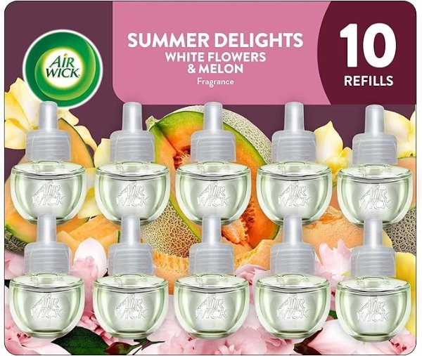 Air Wick Scented Oil Refill Summer Delights 10 Pack