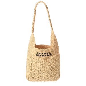 Isabel Marant Logo 草编托特包