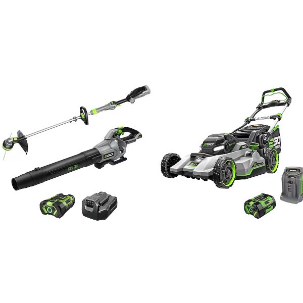 EGO 21" Self Propelled Battery Mower Combo