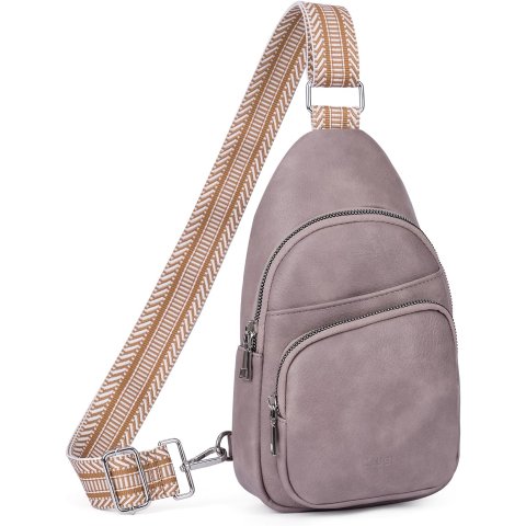 CLUCI Vegan Leather Sling Bag for Women
