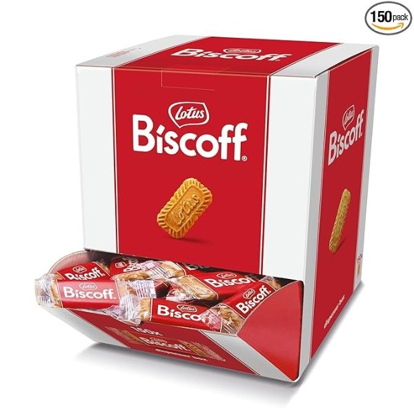  Biscoff Caramelized Cookies 150 Pack