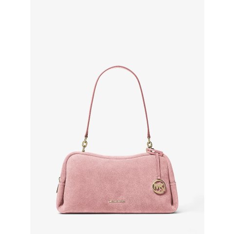 Coach Cecily Medium Suede Shoulder Bag