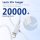 Exeric USB C转Lightning快充线 3英尺 2条装