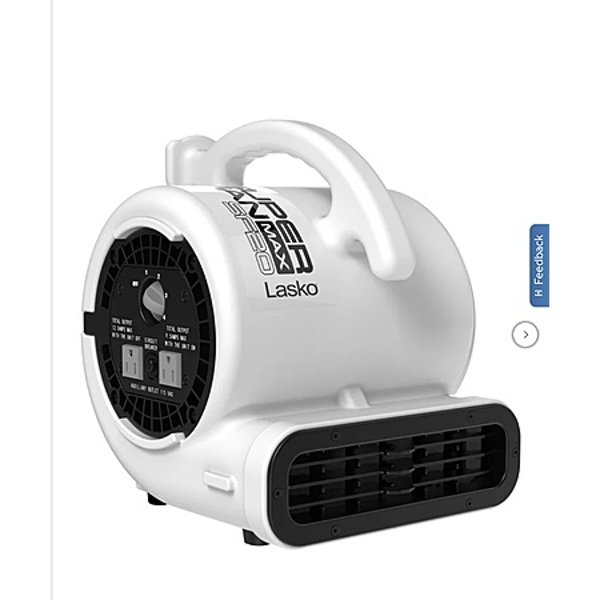 Lasko Super Fan MAX 4-Speed Compact Air Mover