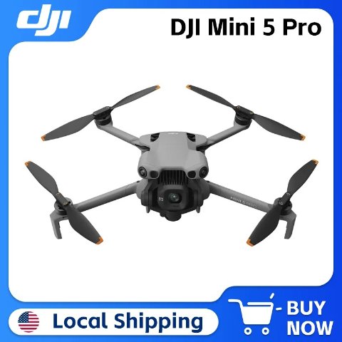 DJI Mini 5 Pro 1-Inch CMOS Nightscape Camera