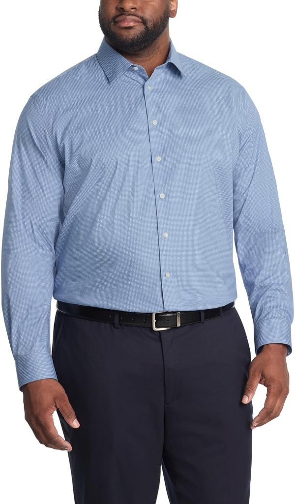 Calvin Klein 男士免烫修身衬衫