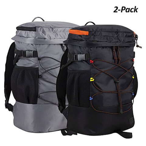 Pro Cyclone 旅行背包 34L 黑灰2件