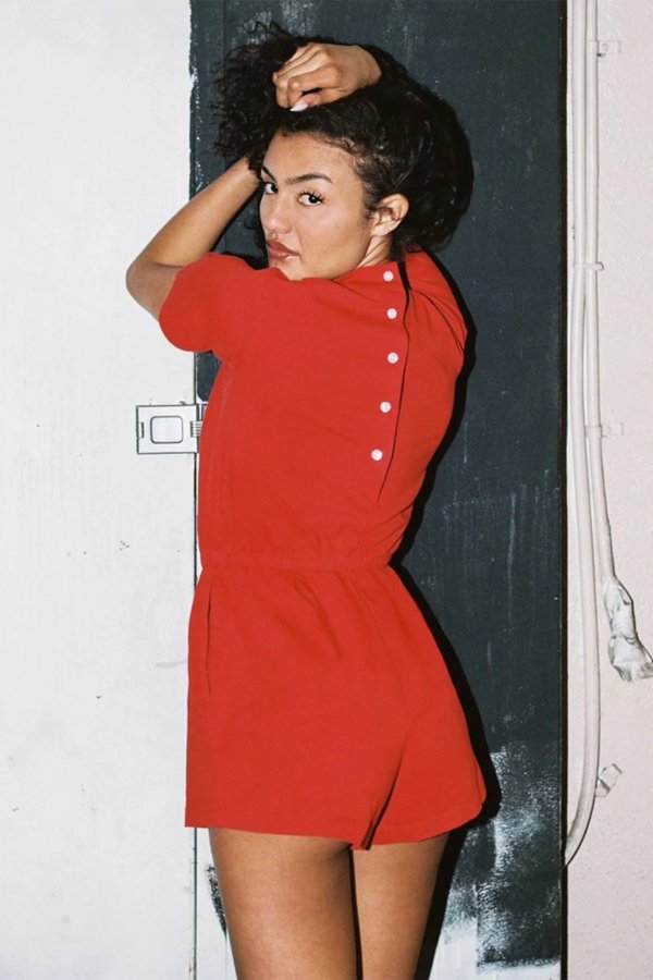 Los Angeles Apparel 18365GD Garment Dye T-Shirt Romper