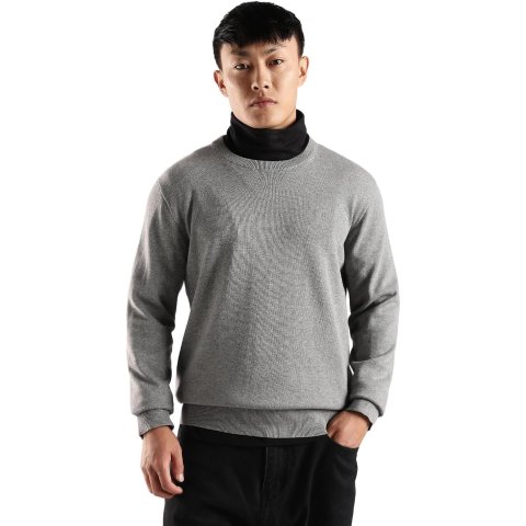 Calvin Klein 男士纯棉圆领毛衣