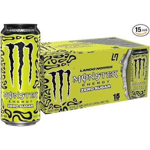 Monster Energy Lando Norris Sugar Free Energy Drink 16oz