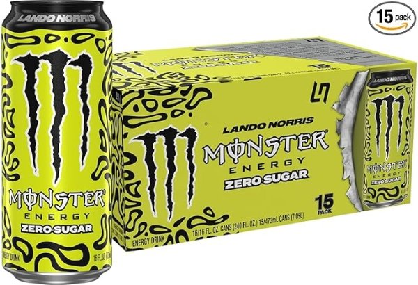 Monster Energy Lando Norris Sugar Free Energy Drink 16oz