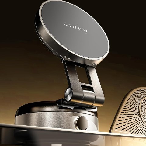 Portable Electric Vacuum Suction Phone Holder