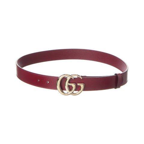 Gucci GG Marmont 细款皮带