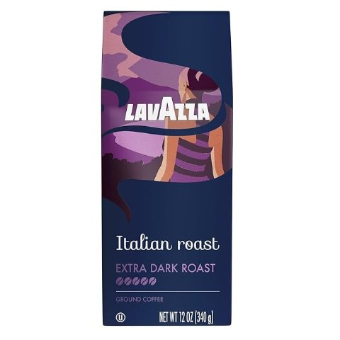  Italian Roast Ground Coffee Extra Dark 12oz