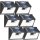 Peasur Solar Outdoor Motion Sensor Light 140 LED 6 Pack
