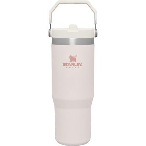 Stanley IceFlow 吸管杯 30盎司 粉色